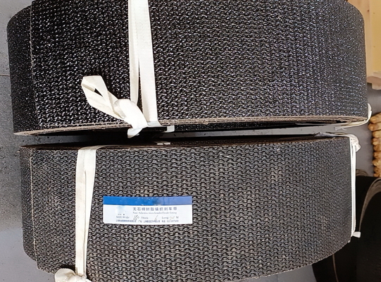 Bremsschleife aus nicht asbesthaltigem Gewebe in schwarzer Farbe