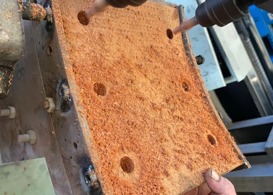 Bohrgerät Bremsenblöcke Harz Gewebte Bremsenblöcke Material für Pile Driver Bremsen