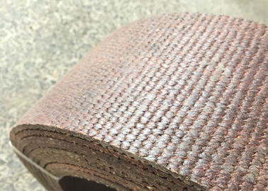 Braun gewebte Bremsbelagrollen Stoßbeständiges Reibungsbelagmaterial Bremsrollen