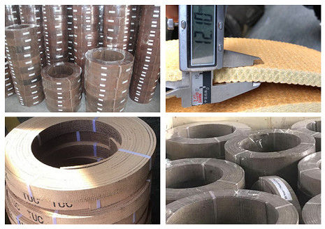 Bauernhofstraktor Gewebte Bremsbeläge Material OEM Angebotene Maßgeschneiderte Dicke Bremsbeläge