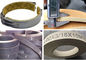 Geformtes Bremsband, das flexible geformte Bremsbeläge für Bremsband zeichnet