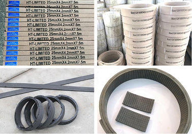 Flexibles geformtes Reibungsmaterial Blatt anpassbare Dicke geformte Bremsbeläge