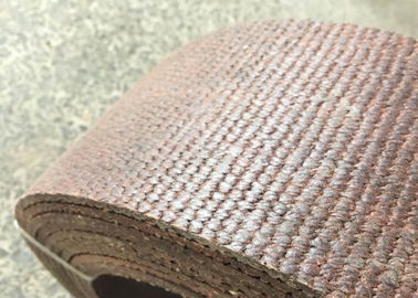 Gesponnenes Brown Bremsbelag-Rollenschock-widerstehende Reibbelag-materielle Bremsrolle