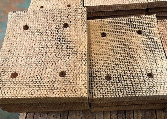 Kupferdraht verstärkter Gewebter Bremsblock Ölbohrbrunnen Messingdraht Bremsblock